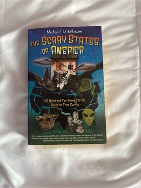 The Scary States of America by Michael Teitelbaum (Paperback) - Spooky Stories